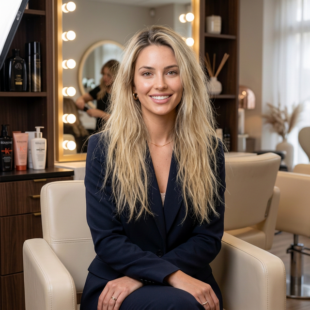 Before Hairstyle Platinum Blonde