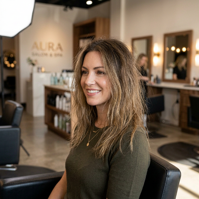 Before Hairstyle Bob Cut