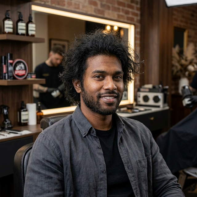 Before Man Skin Fade