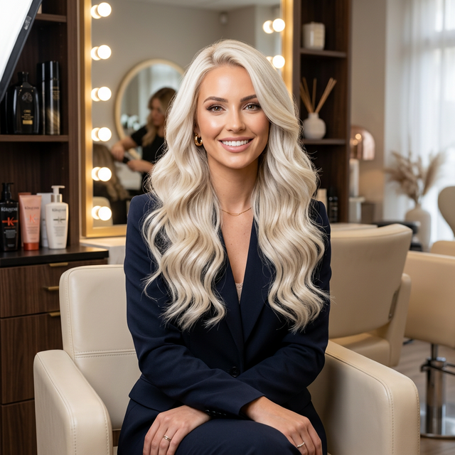 Hairstyle Platinum Blonde